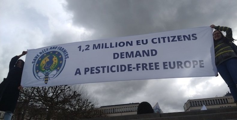 1,2 million EU citizens demand a pesticide-free Europe