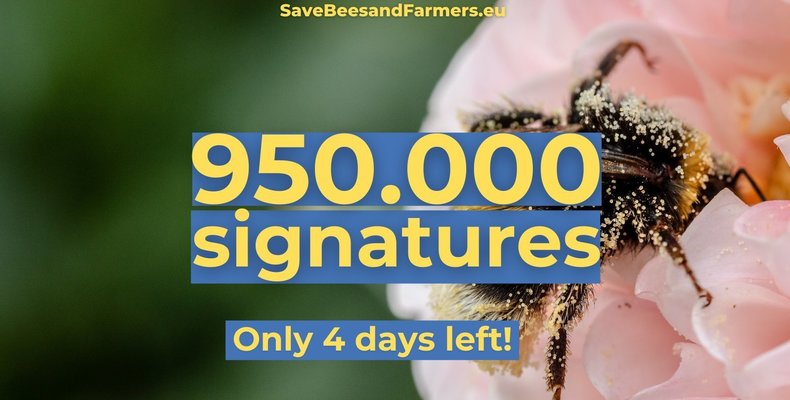 950.000 signatures, only 4 days left!
