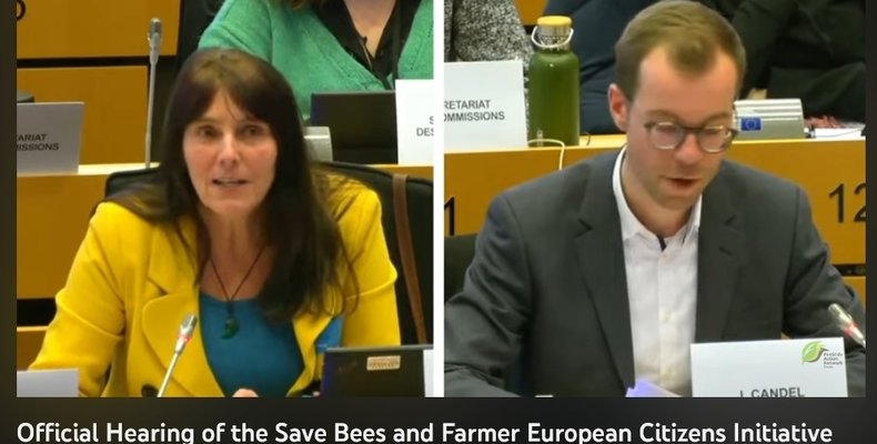 Official hearing Save Bees and Farmers EU Parliament 24/01/2023
