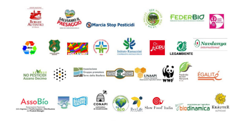 Logos of the Italian ECI alliance