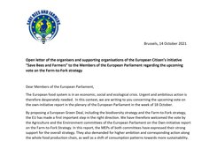 Save Bees and Farmers - Letter to EU Commission on new pesticide regulation