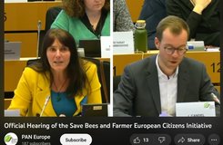 Official hearing Save Bees and Farmers EU Parliament 24/01/2023