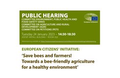 Public Hearing Save Bees and Farmers EU Parliament